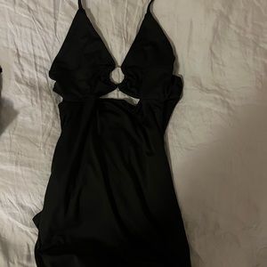 Princess Polly Bennie Mini Dress, Black
